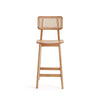 Greip 2 Nature Cane Counter Height Stools