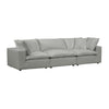 Enzo Slate Fabric Modular Sofa