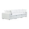 Enzo Pearl Fabric Modular Sofa