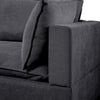 Avalanche Dark Gray Fabric 8pc Sectional