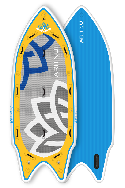 DOUBLE ACTION PUMPE - iSUP PUMPE - Stand Up Paddle - Ari'i Nui