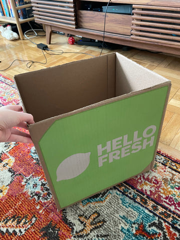 box with flaps cut off
