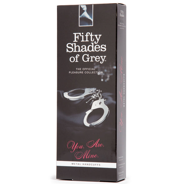 FIFTY SHADES OF GREY - METAL HANDCUFFS
