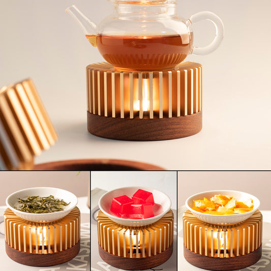 Candle tea warmer | Teapot and Food Warmer | A candlelit warmer to keep  your tea toasty.