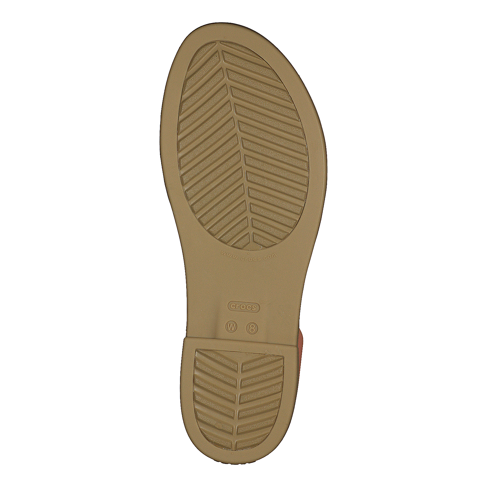 Crocs Tulum Open Flat W Grapefruit/tan 