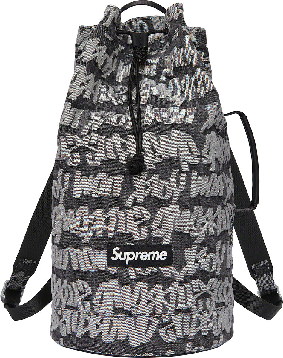 信頼】 Supreme Fat Tip Jacquard Denim Backpack kids-nurie.com