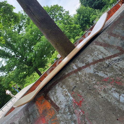 Skateboard Deck Seitenansicht