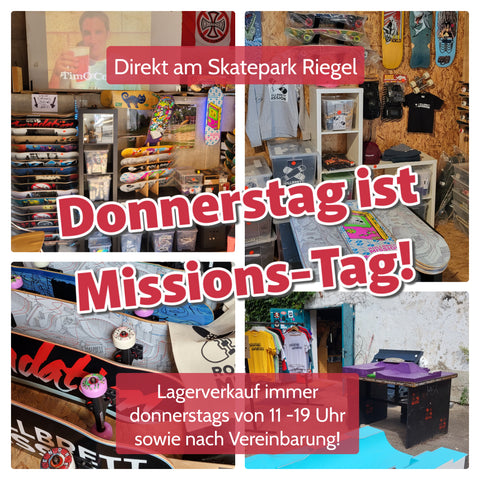 Donnerstag ist Missions-Tag