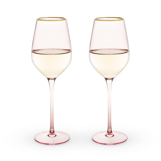 Viski Laurel White Wine Glasses
