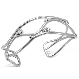 diamond cuff bangle