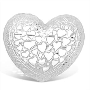 40000030 heart brooch silver