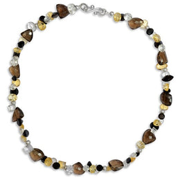 Citrine necklace for november birthdays