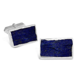 Lapis Lazuli Cufflinks Rectangular