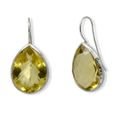 November birthstone jewellery citrine earrings