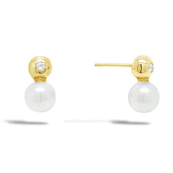 Gold Jewellery Christmas Gift Ideas: Pearls and diamonds