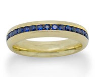 sapphire eternity ring