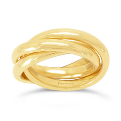 gold russian wedding ring
