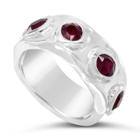 ruby eternity ring