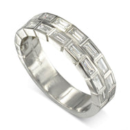 Baguette diamond eternity ring