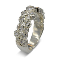 Platinum diamond eternity ring