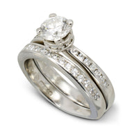Commissioning Diamond Platinum Ring