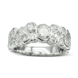 Unusual Diamond Eternity Ring