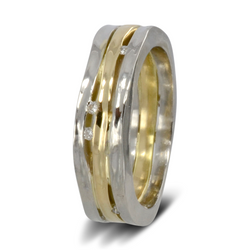 Organic eternity ring