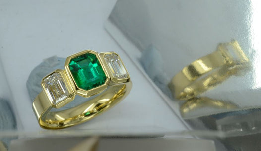 An Unusual Choice: Emerald Engagement Rings