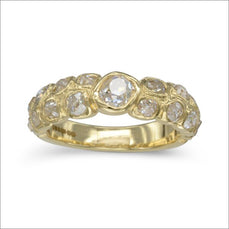 rose cut diamond eternity ring reuse old diamonds