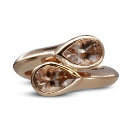 Rose Gold Moi Et Toi Ring