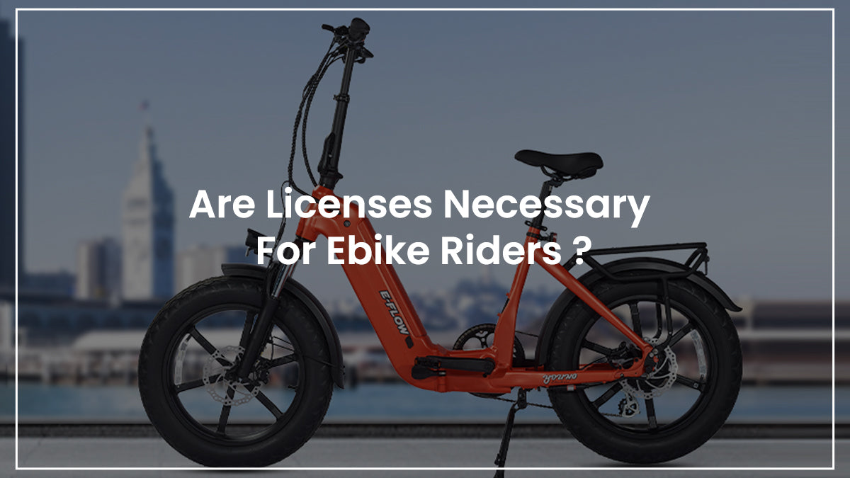 Are Licenses Necessary for E-bikes?