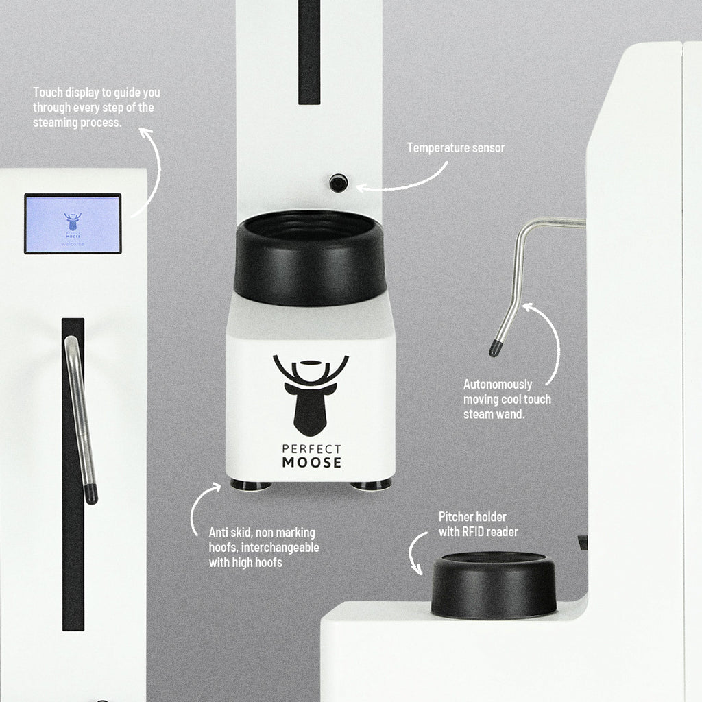Perfect Moose Automatic Milk Steamer with FREE Puqpress