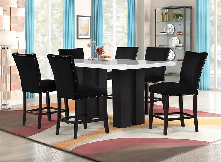 D1212 Valentino (Black) Dining Rooms