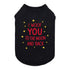 I Woof You to the Moon and Back Dog Shirt