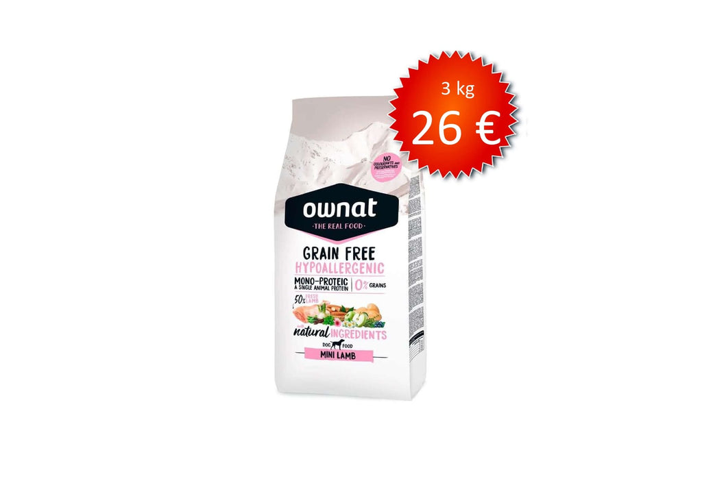 Foto Ownat Grain Free Hypoallergenic Mini Lamb