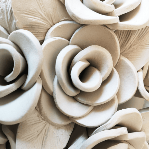 Bouquet Rose Sculpture Oeuvre d'art