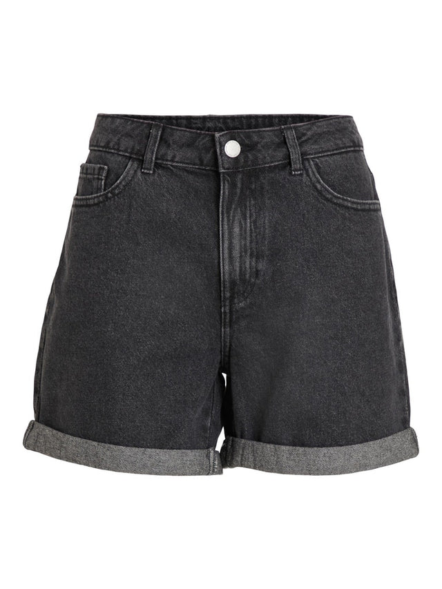 folded jean shorts