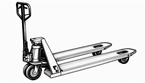 Inaithiram 2D Drawing of Inaithiram Hydraulic Hand Pallet Jacj