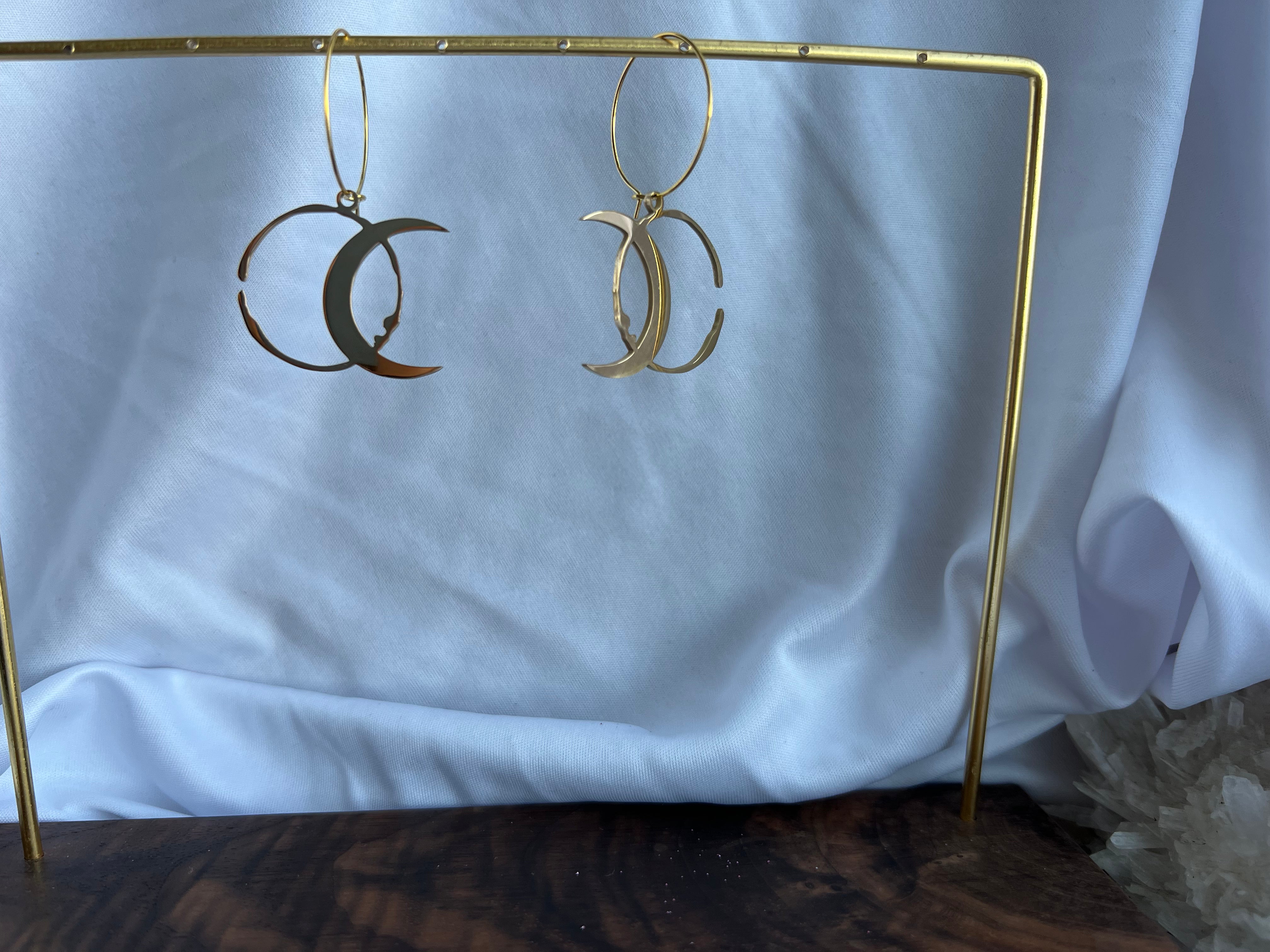 Sun and Moon dangles