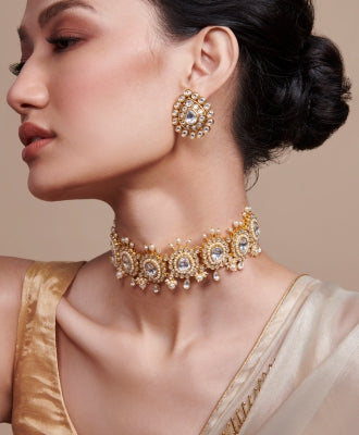 Aulerth Jewelry Bridal Choker Trends Suneet Varma Necklace