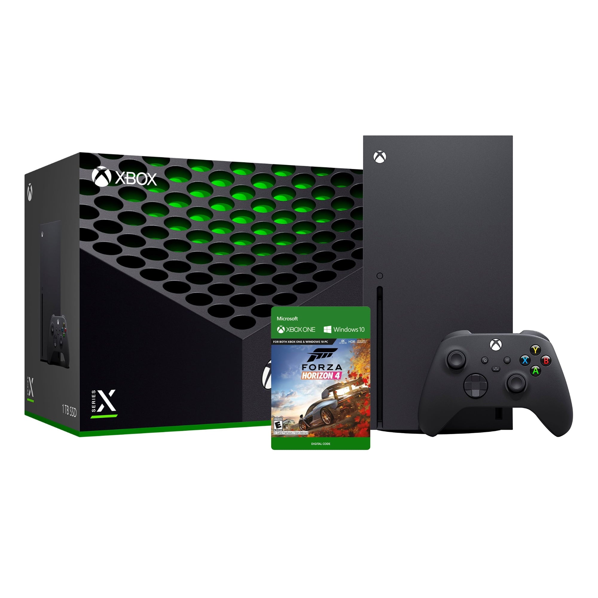 2023 Xbox Series X Game and Accessory Bundle - 1TB SSD Black Xbox X Console and Wireless Controller with Forza Horizon 4 Full Game and Mytrix HDMI 2.1 Cable for Xbox