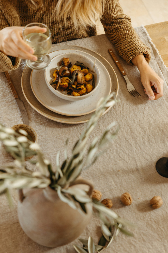 Sweet Potato Gnocchi with Wild Mushrooms, Brown Butter, and Sage