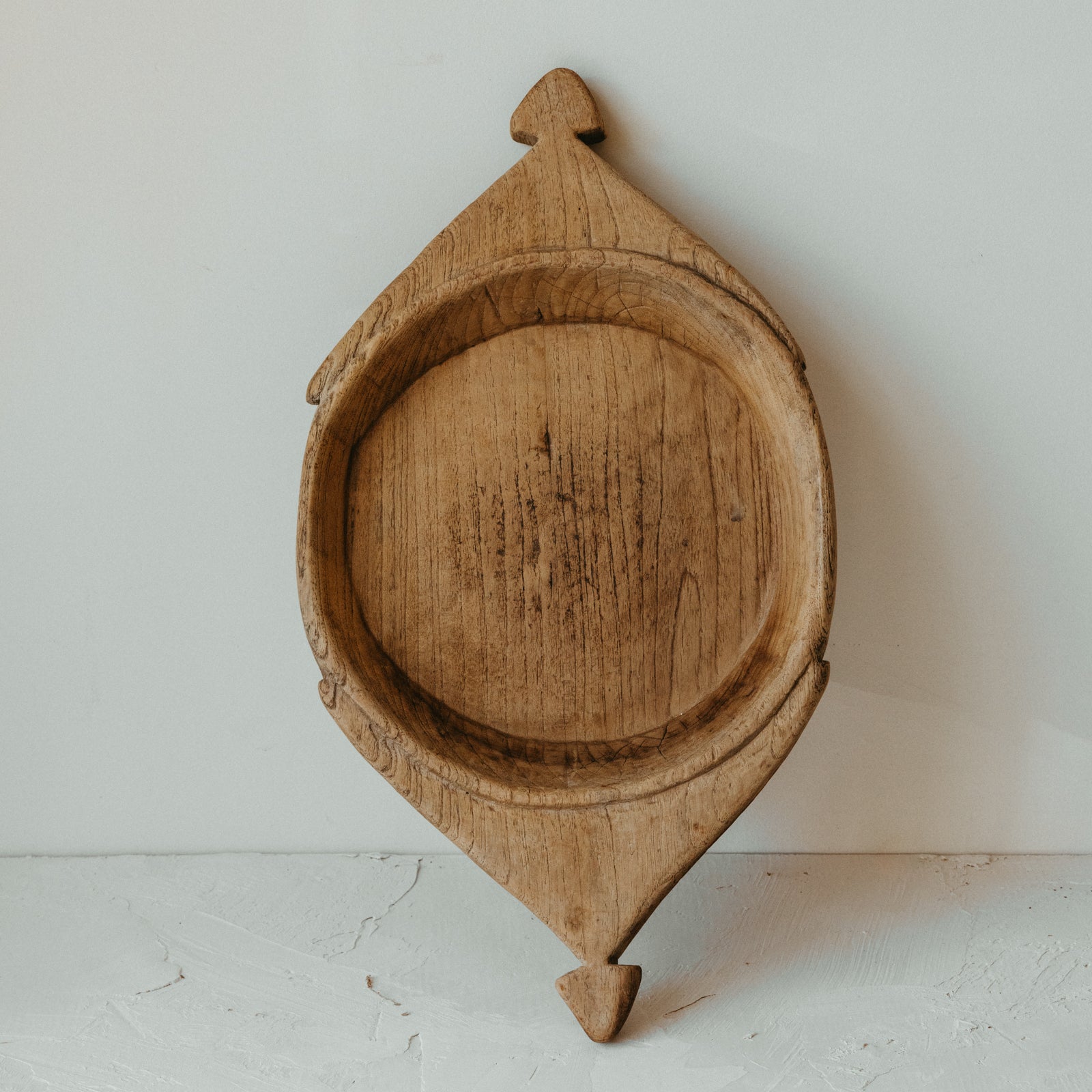 Reclaimed Wood Dough Bowl