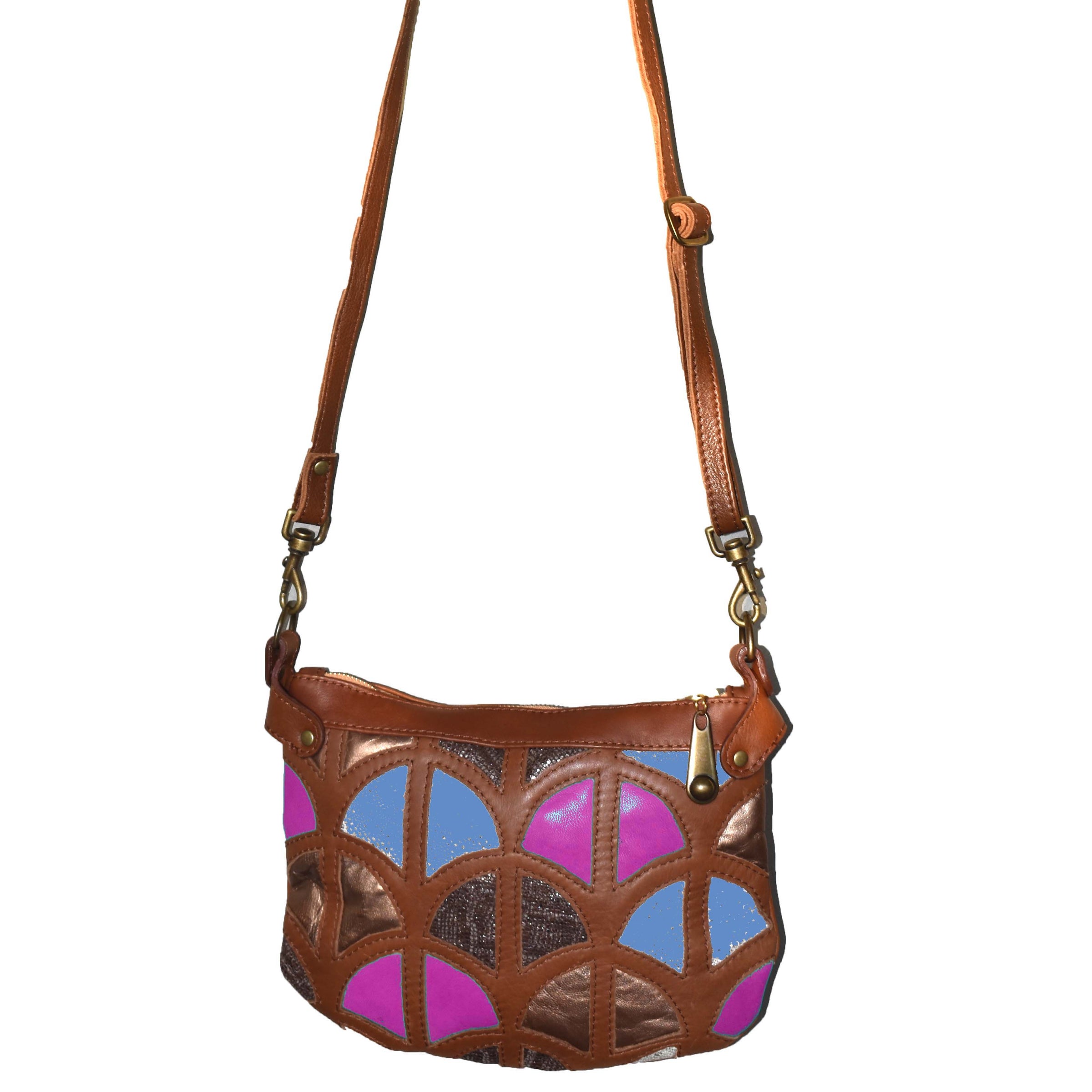 light tan cross body bag