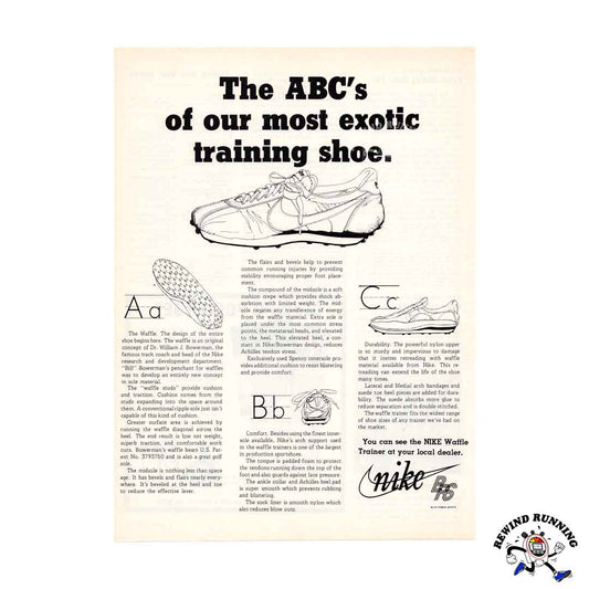 Nike 1970s Waffle Running Shoes Vintage Press – Rewind
