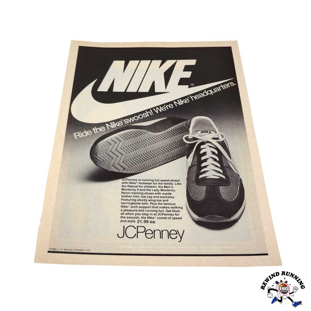 medias Limpia el cuarto Desnatar Nike JC Penney vintage sneaker ad from 1982 for the Monterey II (Ocean –  Rewind Running™