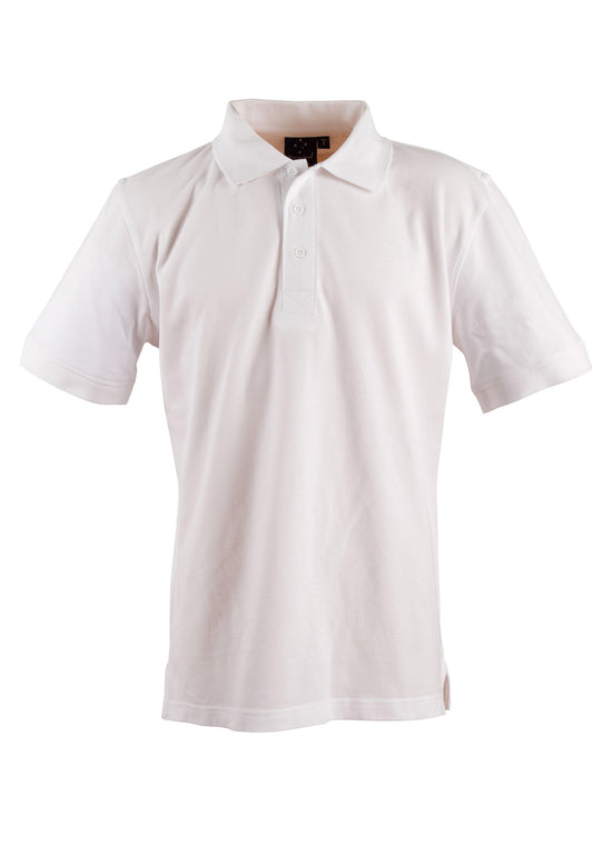 Winning Spirit Mens Longbeach Cotton Polo | The Logo Clothing Company