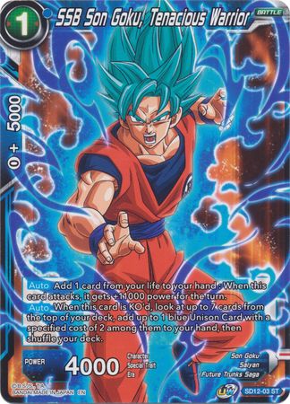 SSB Son Goku, Tenacious Warrior (Starter Deck - Spirit of Potara) [SD1
