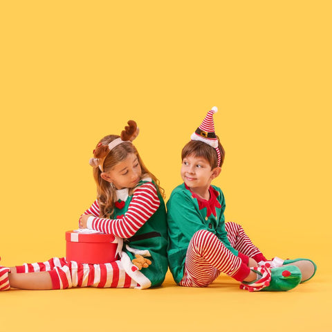 children unwrapping xmas gifts | cottonplanet.ie