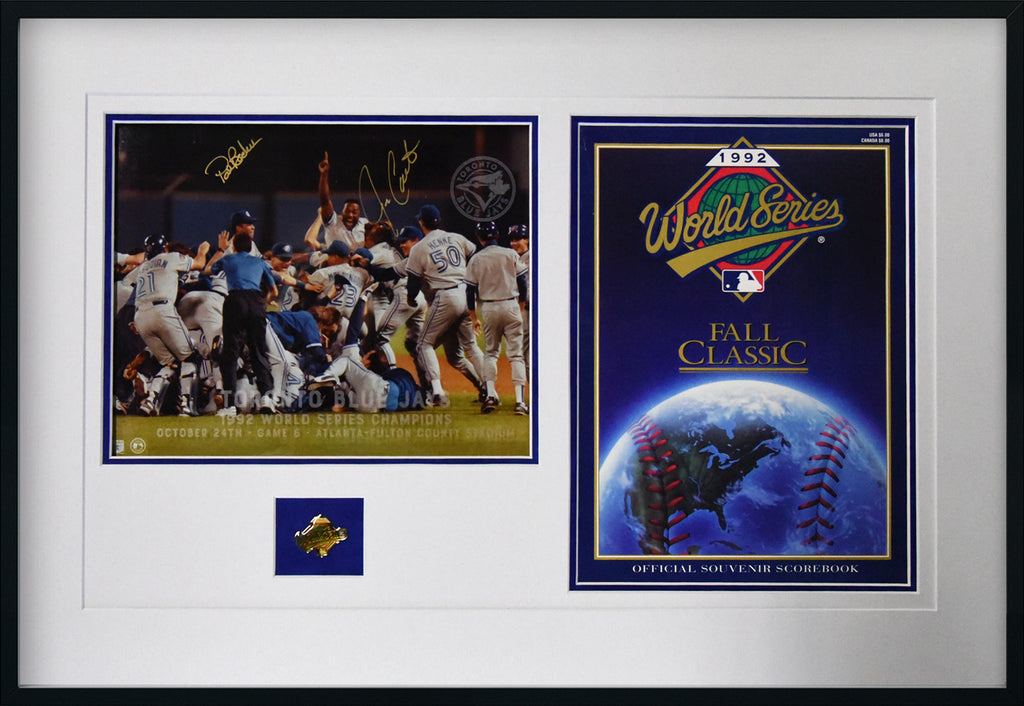 PAT BORDERS autographed Toronto Blue Jays 1992 World Series MVP 8x10 –  North Collectors Co.